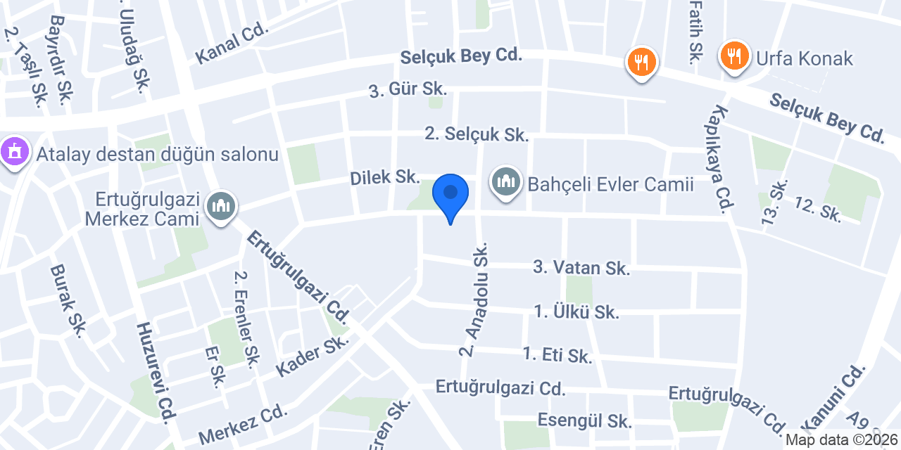 Bursa Vatan Lokma konumu