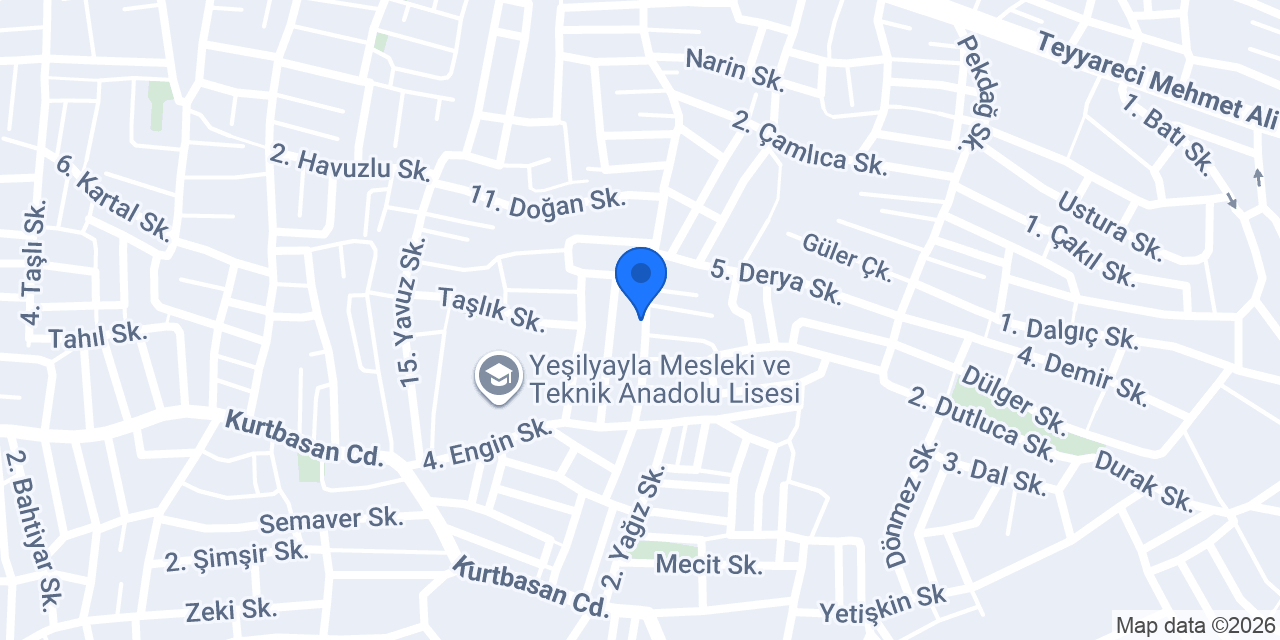 Adopen M.K.O Yapı konumu