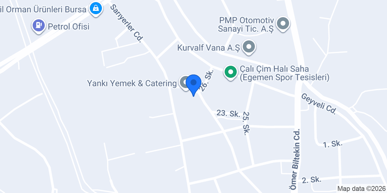 Doybox Gıda San. Ticaret A.Ş. konumu
