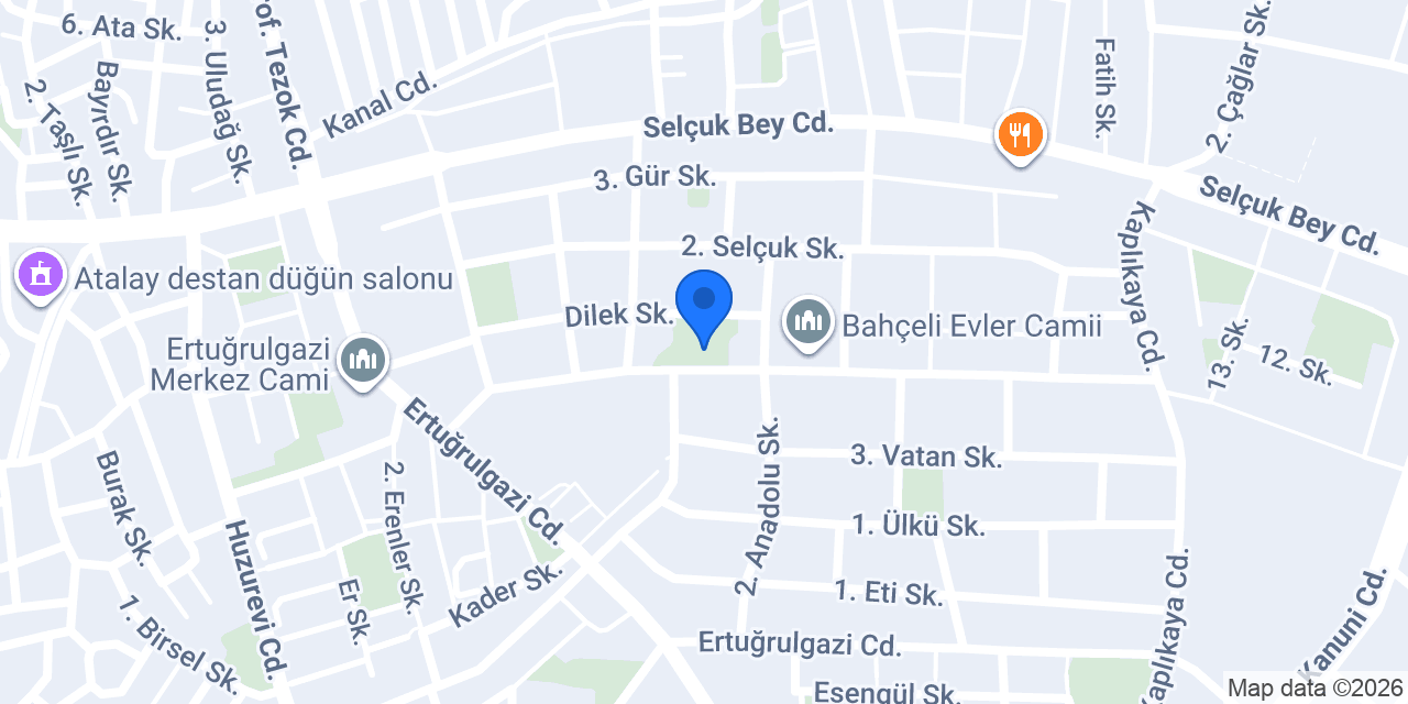 Çınar Aile Çay Bahcesi konumu