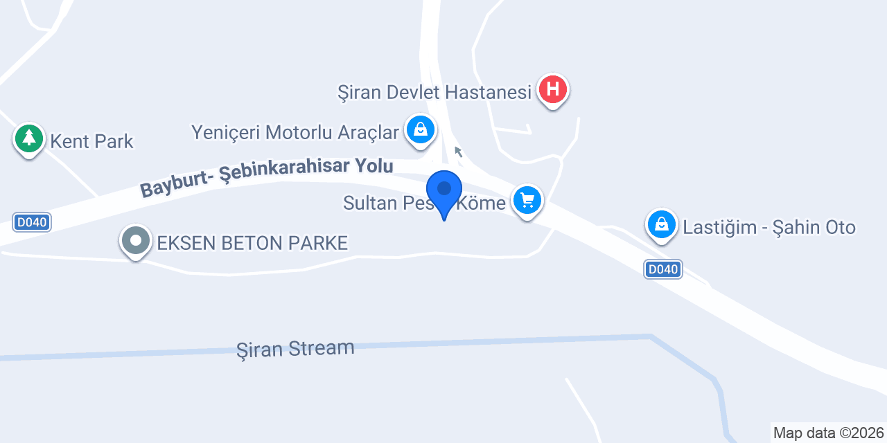 Şahin Tarım konumu