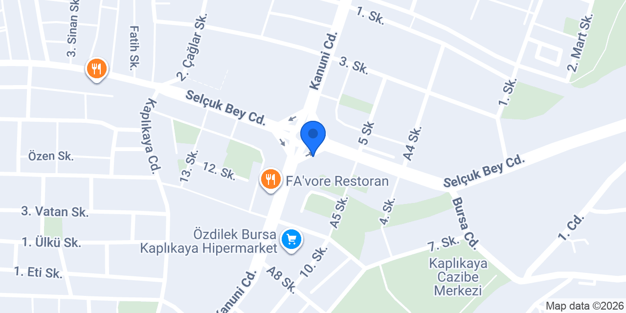 Sirius Event Bursa konumu
