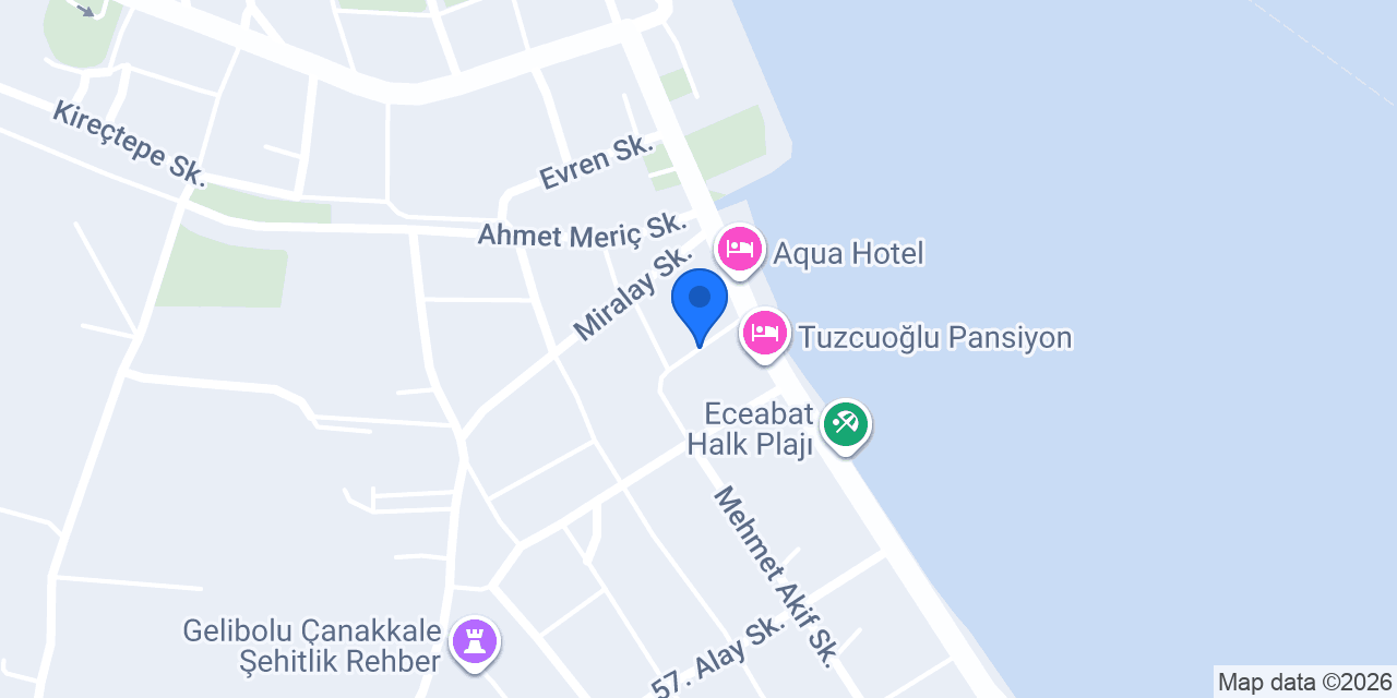 Şehitlik Erkek Öğrenci Yurdu konumu