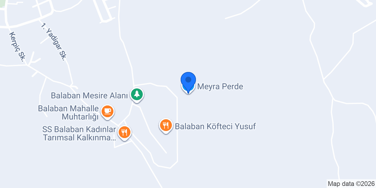Meyra Perde konumu