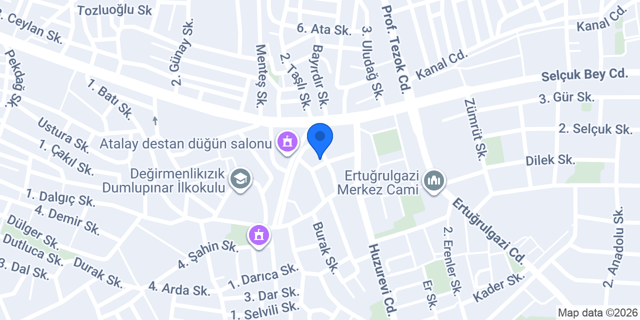 Eczane Değirmenlikızık konumu