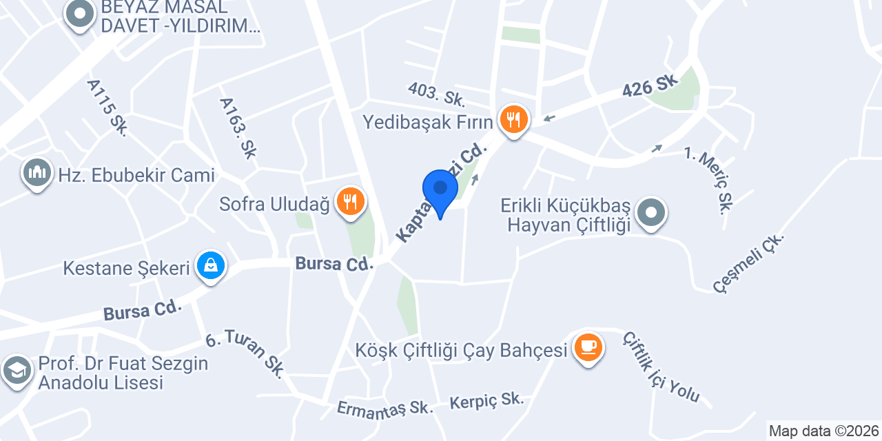 Fidyekızık İlkokulu konumu