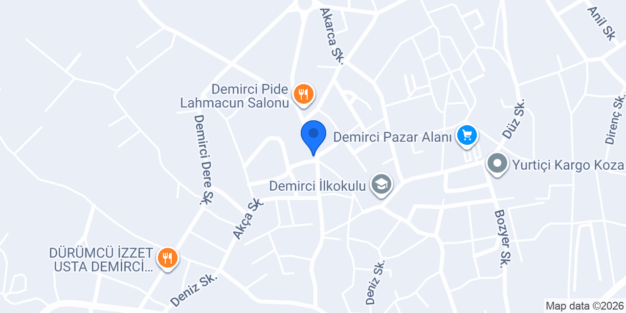 Uğur Oto konumu