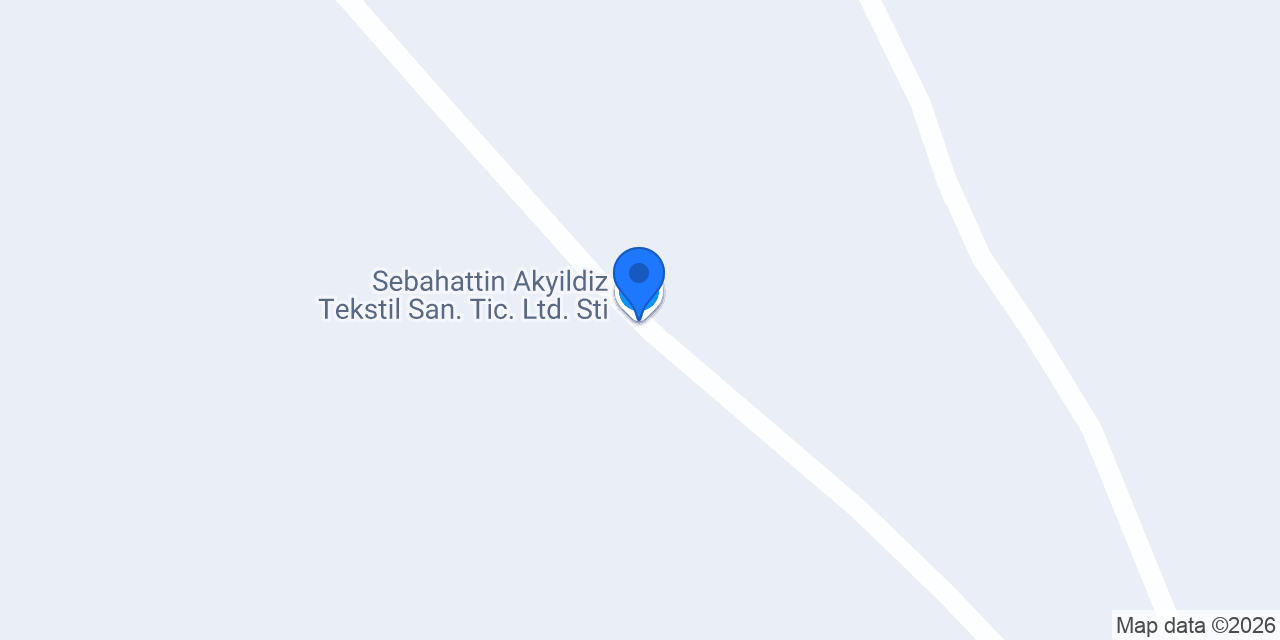 Sebahattin Akyildiz Tekstil San. Tic. Ltd. Sti. konumu