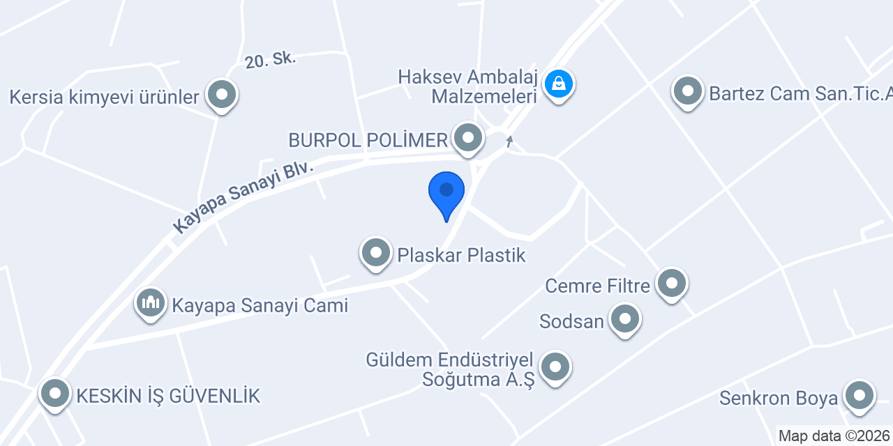 AIC Kimya A.Ş. - SÜPERMATİK konumu