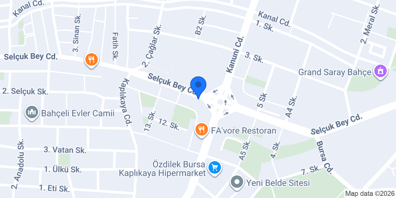 İŞLER KİTABEVİ YILDIRIM ŞUBE konumu