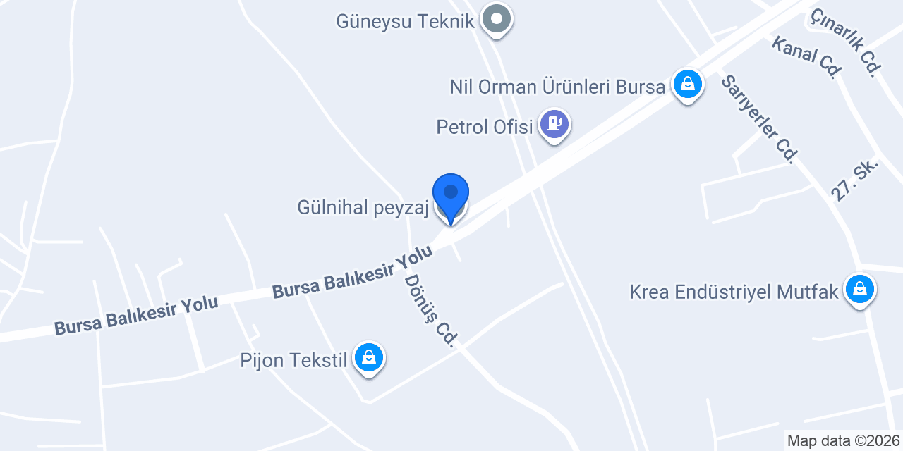 Gülnihal peyzaj konumu