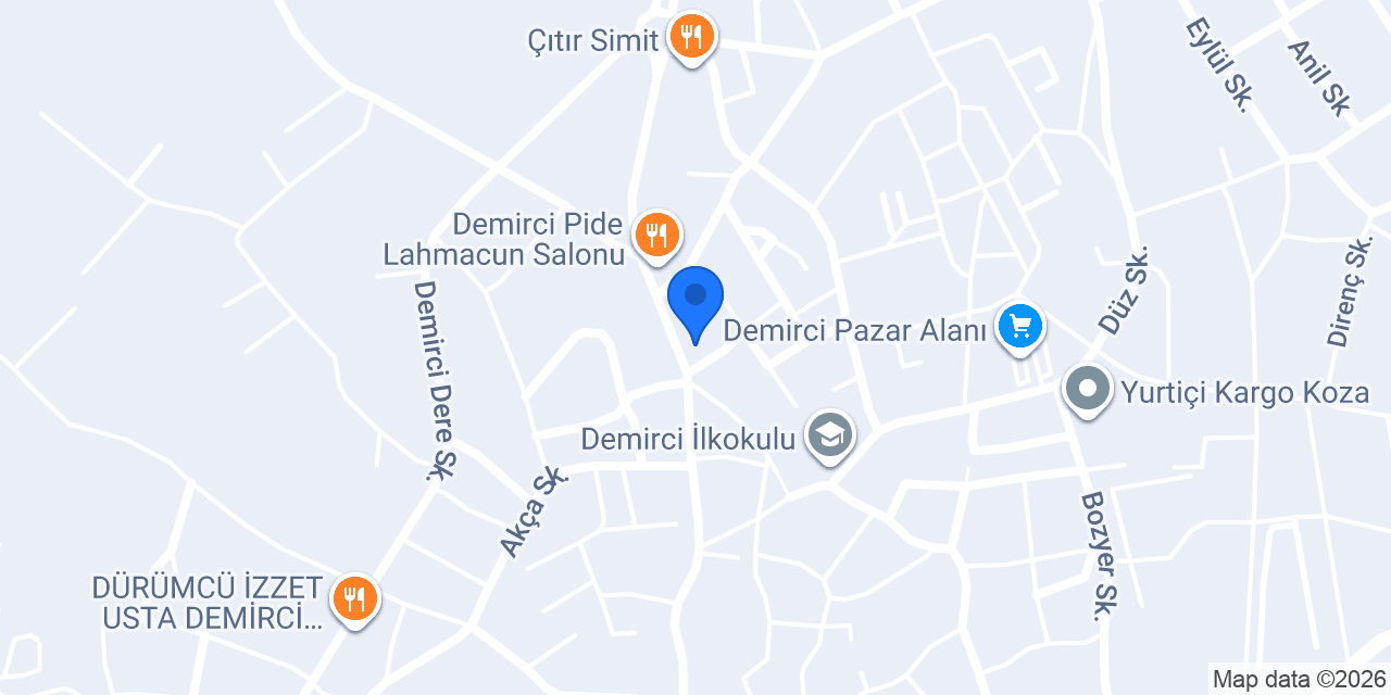 Çağlar toptan perakende konumu