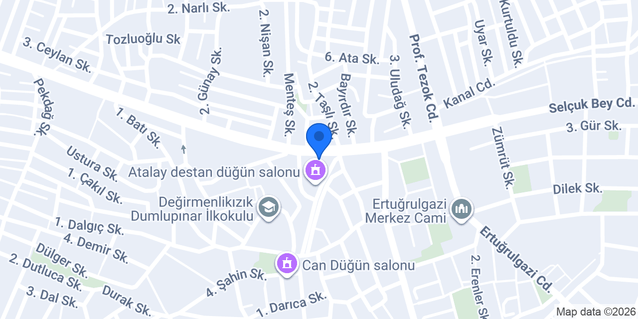 VakıfBank Yeşilyayla Şubesi konumu