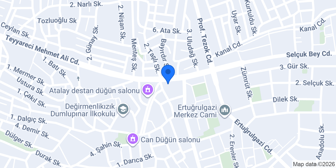 Akyüz Avm konumu