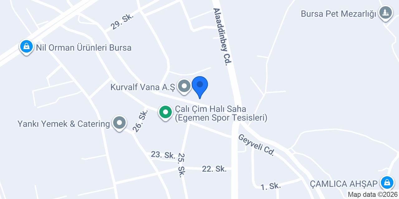 Stok Endüstriyel Tasarım Danışmanlık Ticaret A.Ş. konumu