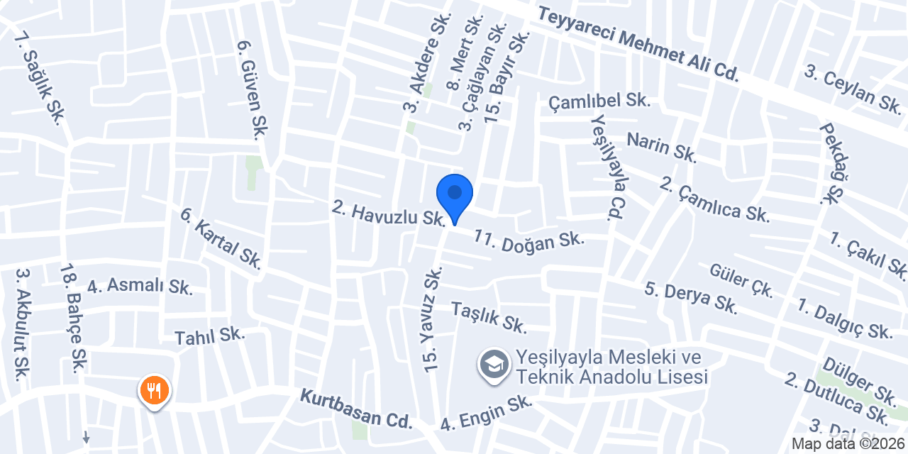 Gökhan Market konumu