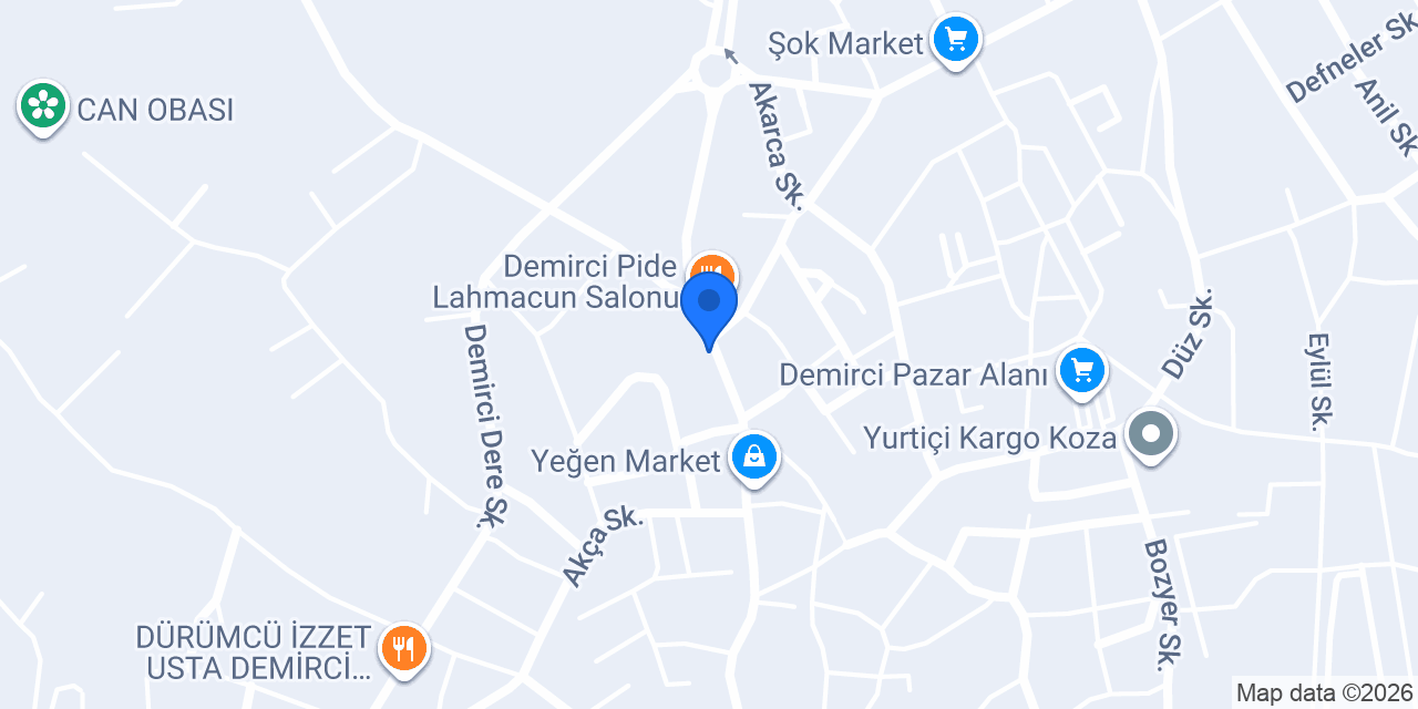 Kara Oto Servis konumu