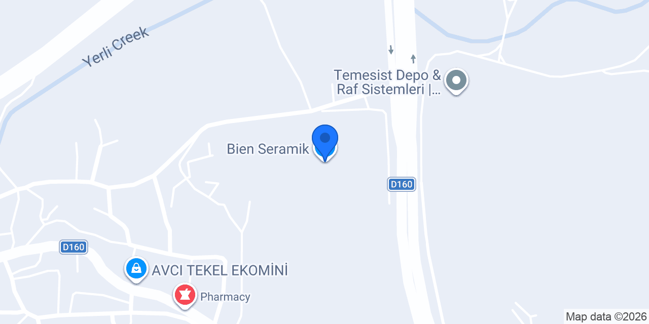 Bien Seramik konumu