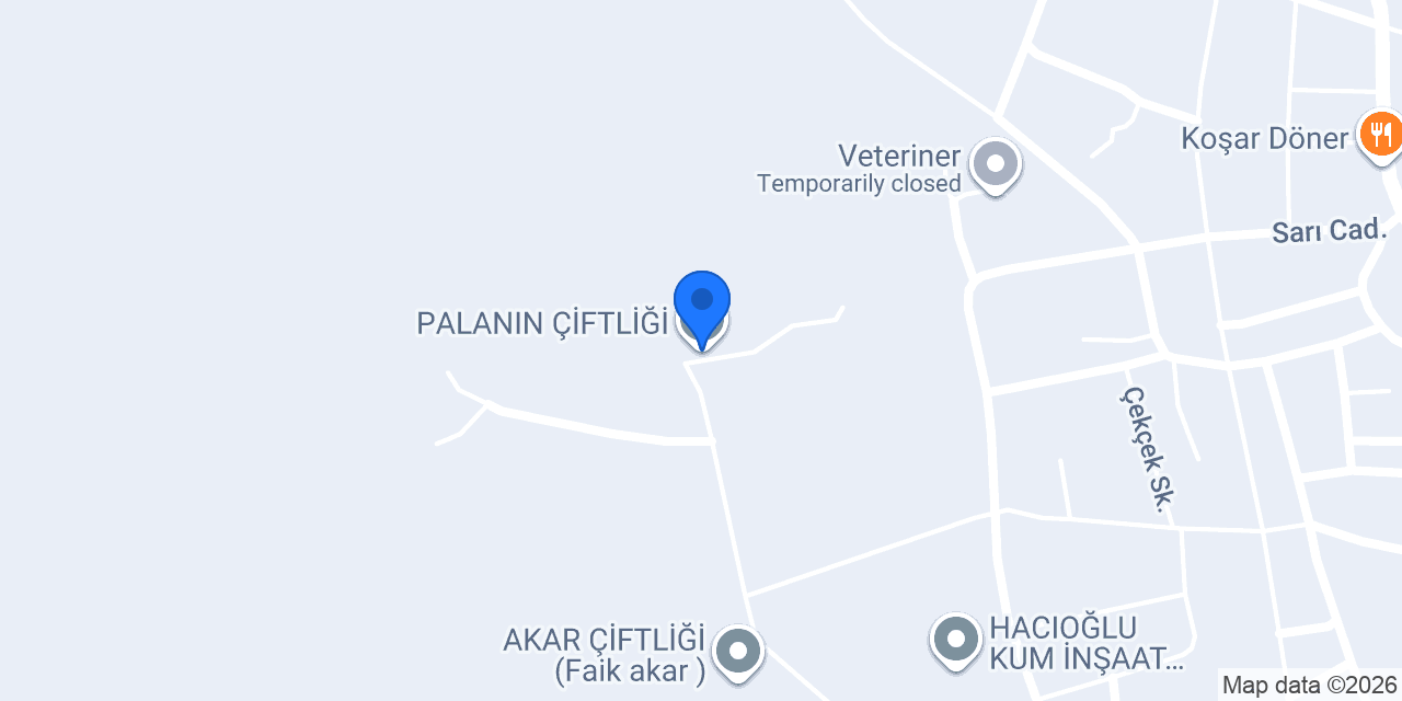 PALANIN ÇİFTLİĞİ konumu