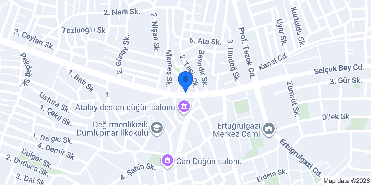Mesken Çiçek Evi konumu