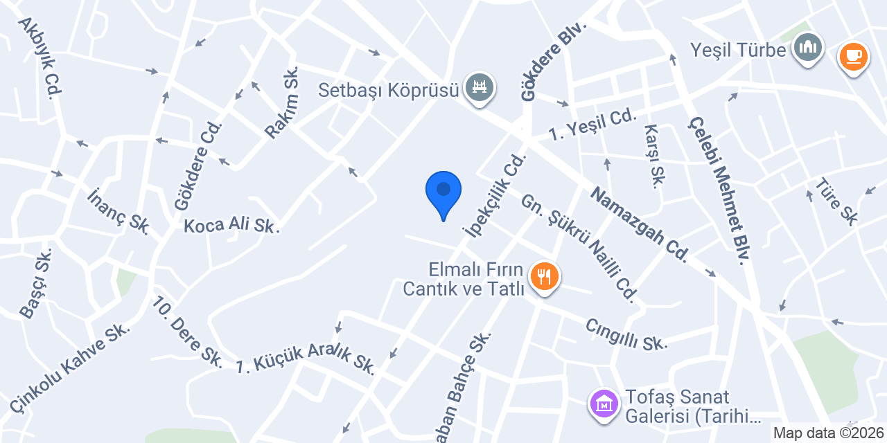 Setbaşı Ortaokulu konumu