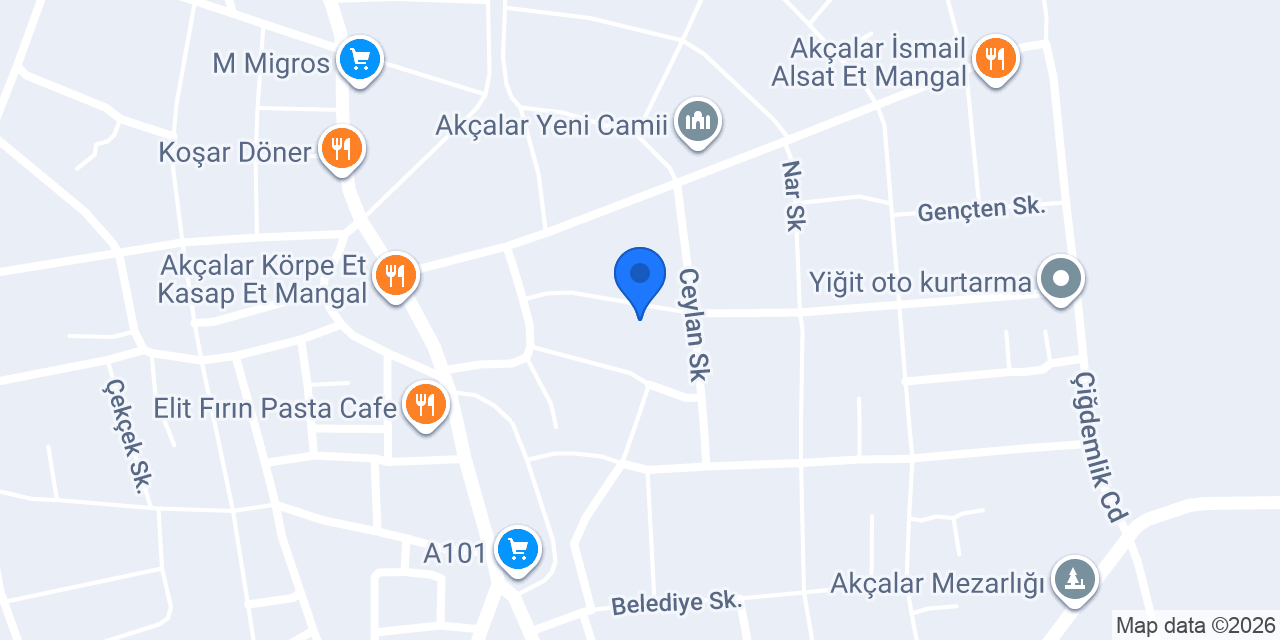 BAŞAK KIRTASİYE konumu
