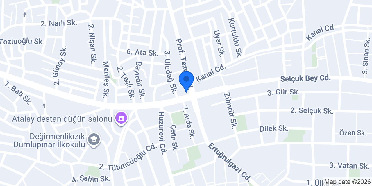 Onur Market konumu