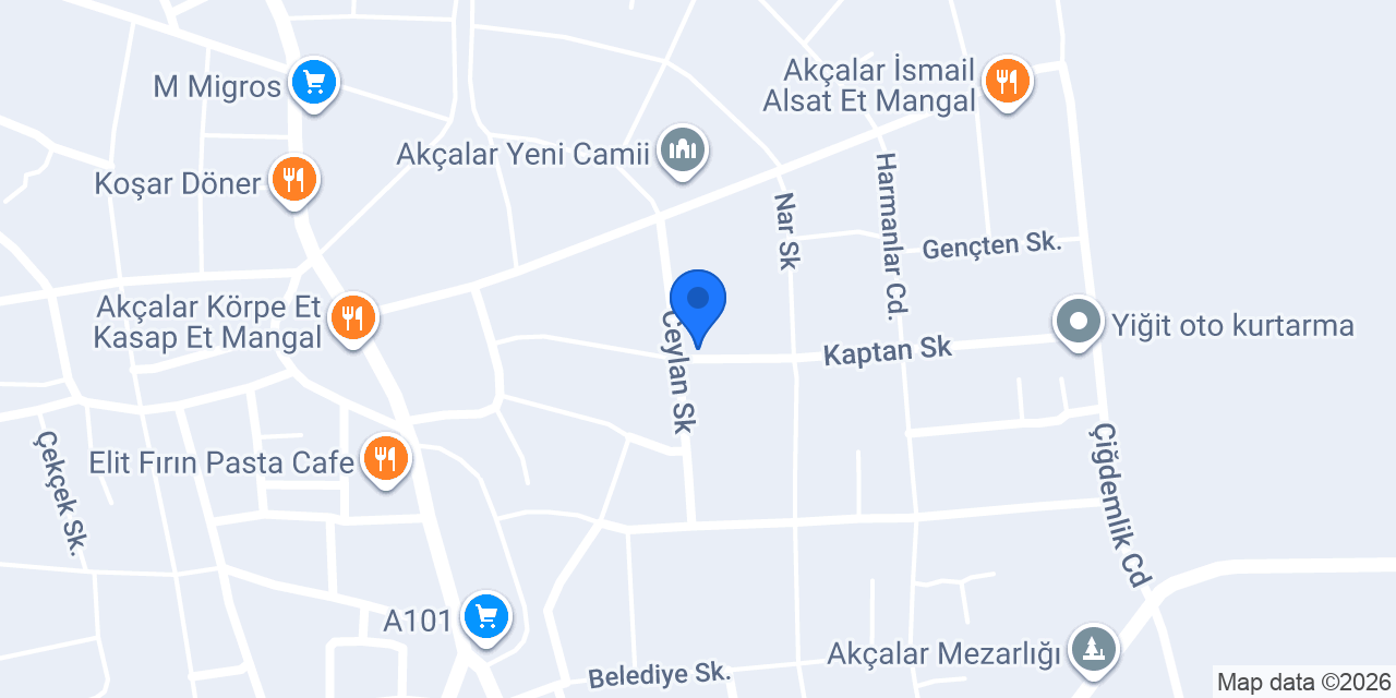 VİTAMİN CAFE konumu