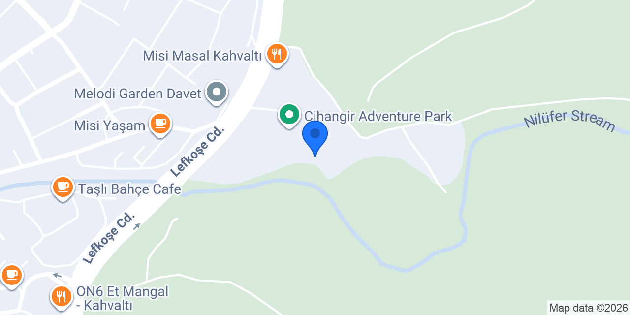 Cihangir Advanture Park konumu