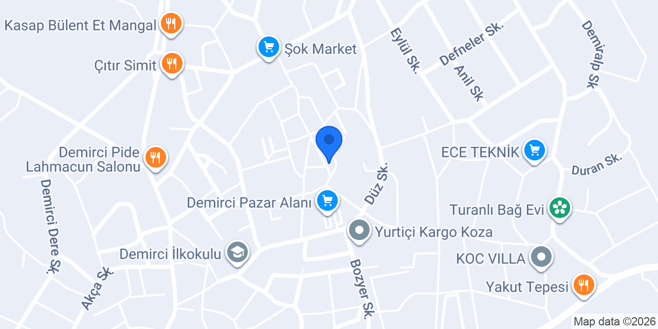 Yıldız Tozu Çiçekçilik konumu