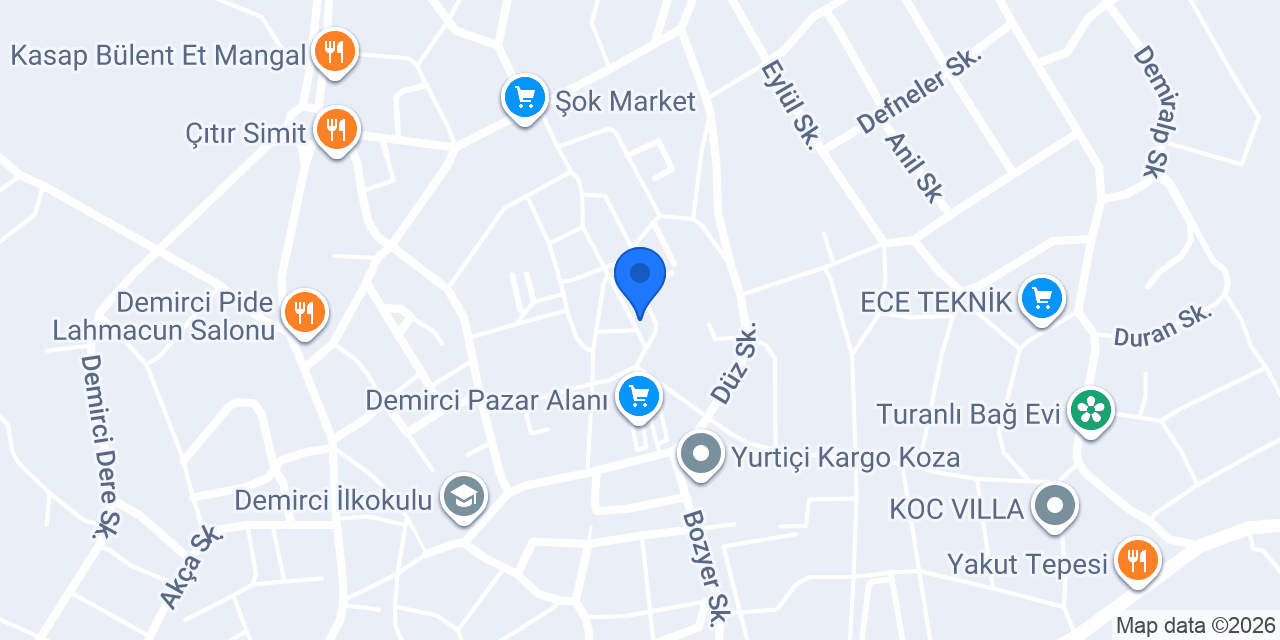 Sena butik konumu