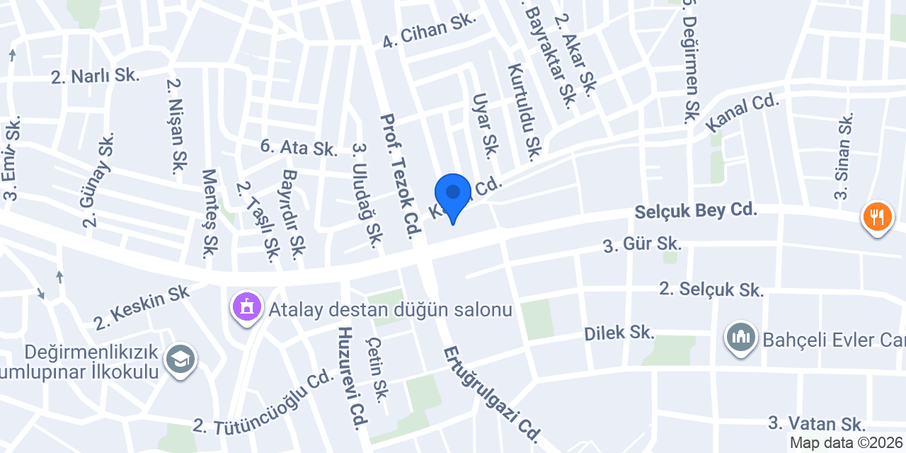 Domino's Pizza Mesken konumu