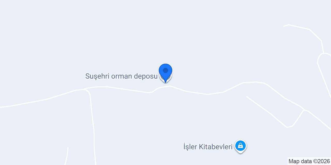 Suşehri orman deposu konumu