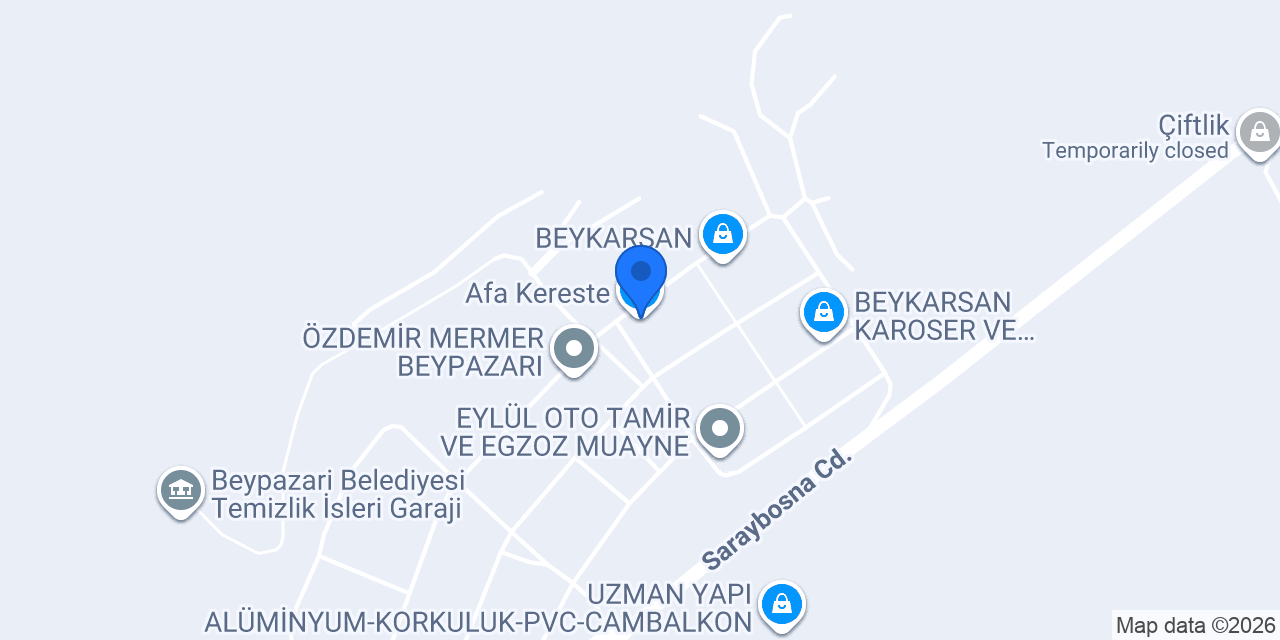 Afa Kereste konumu