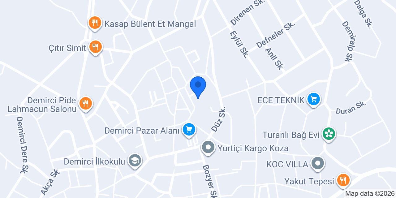 Akpınar Test ve Ölçüm Sistemleri konumu