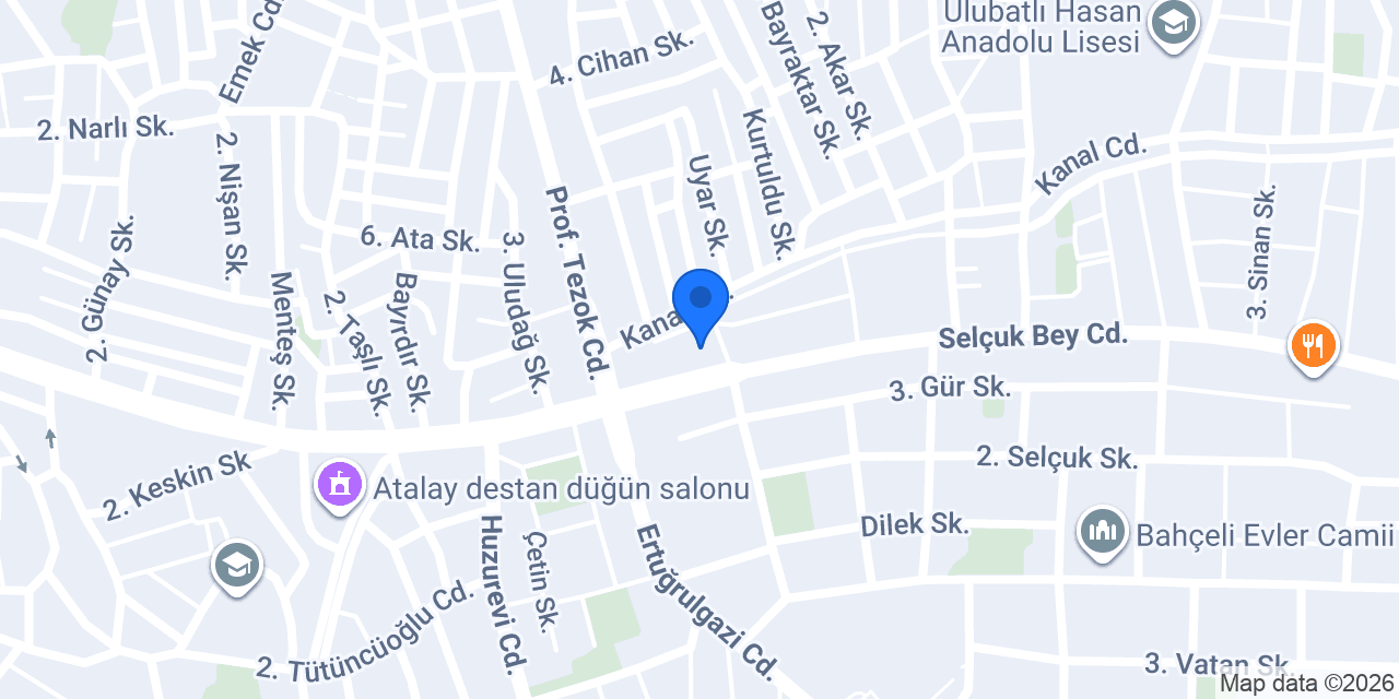 Can-Tıp Sağlık Merkezi konumu