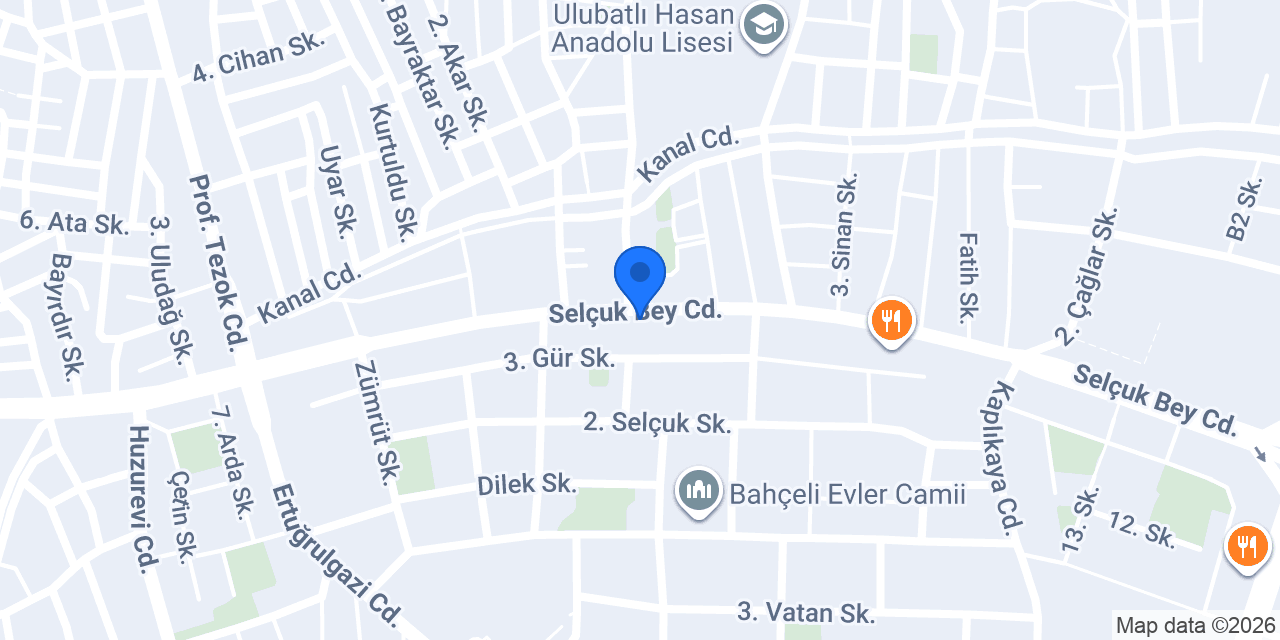 Beysos Döner Mesken konumu