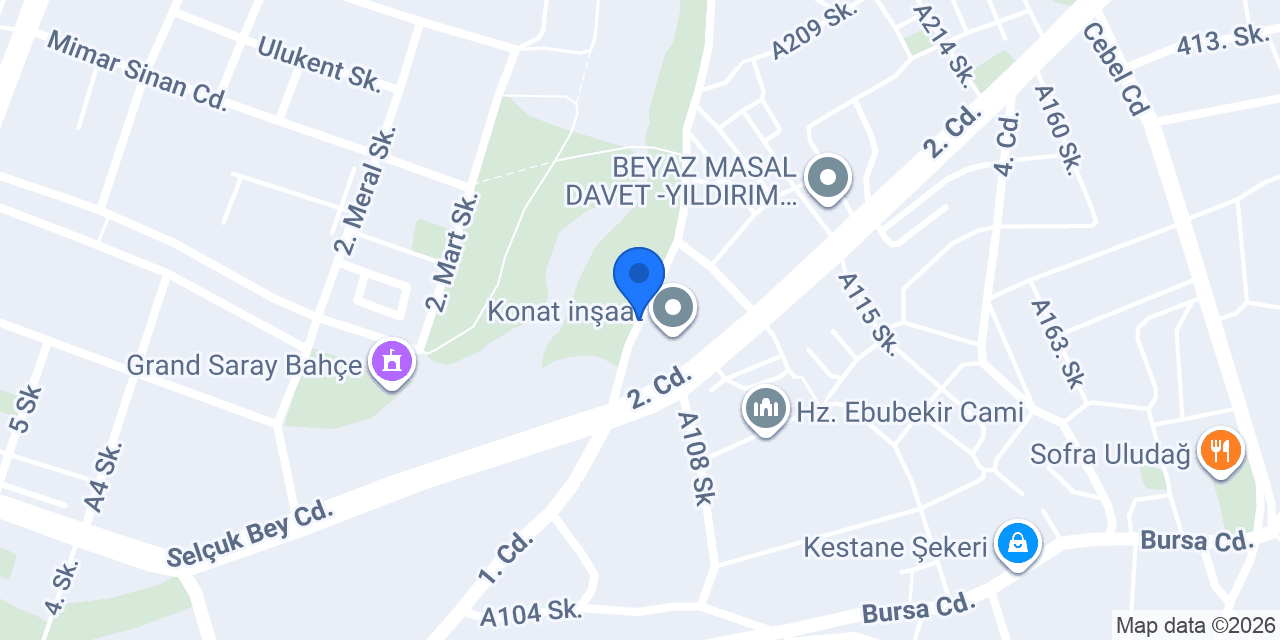 Mavi Halı Yıkama konumu