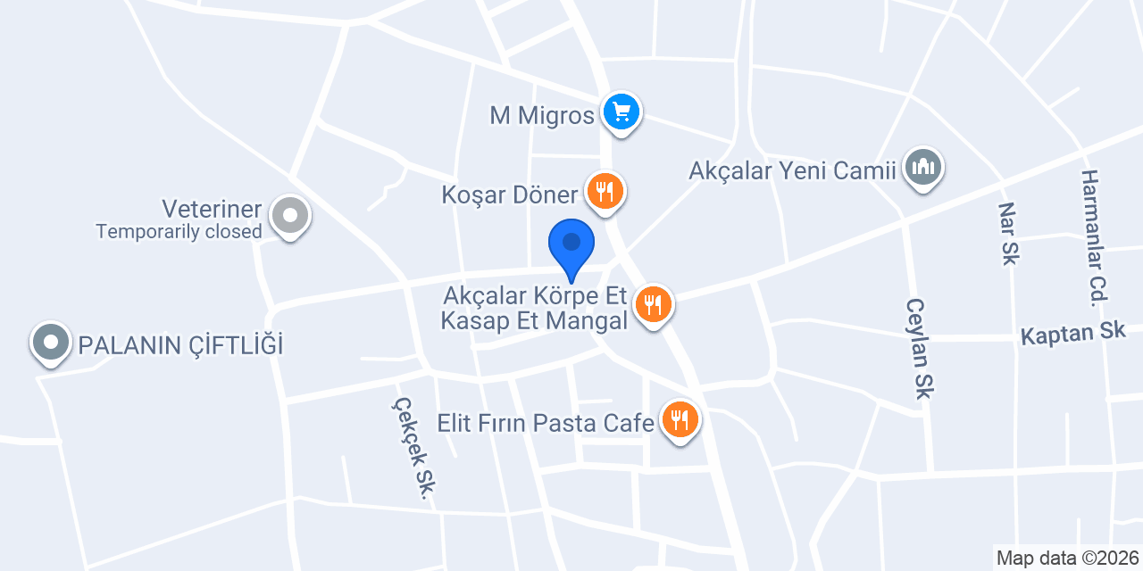 Kabadayı Çiftliği konumu