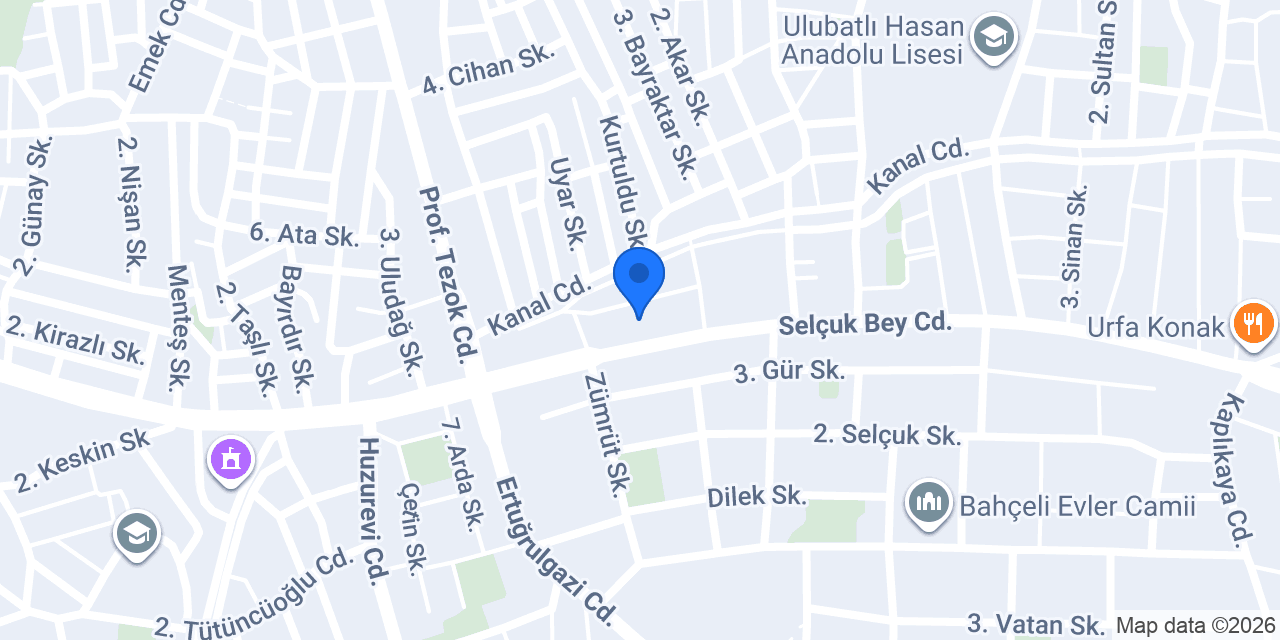 Mesken Yunus Emre Mobilya konumu