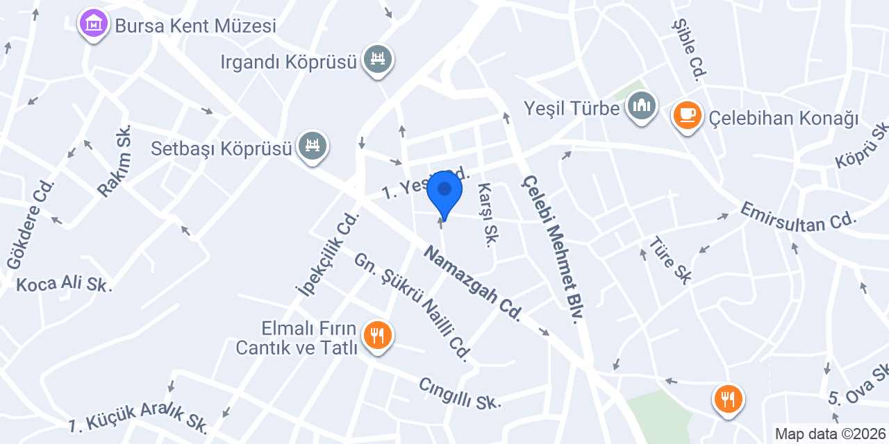 İnkaya Hotel konumu