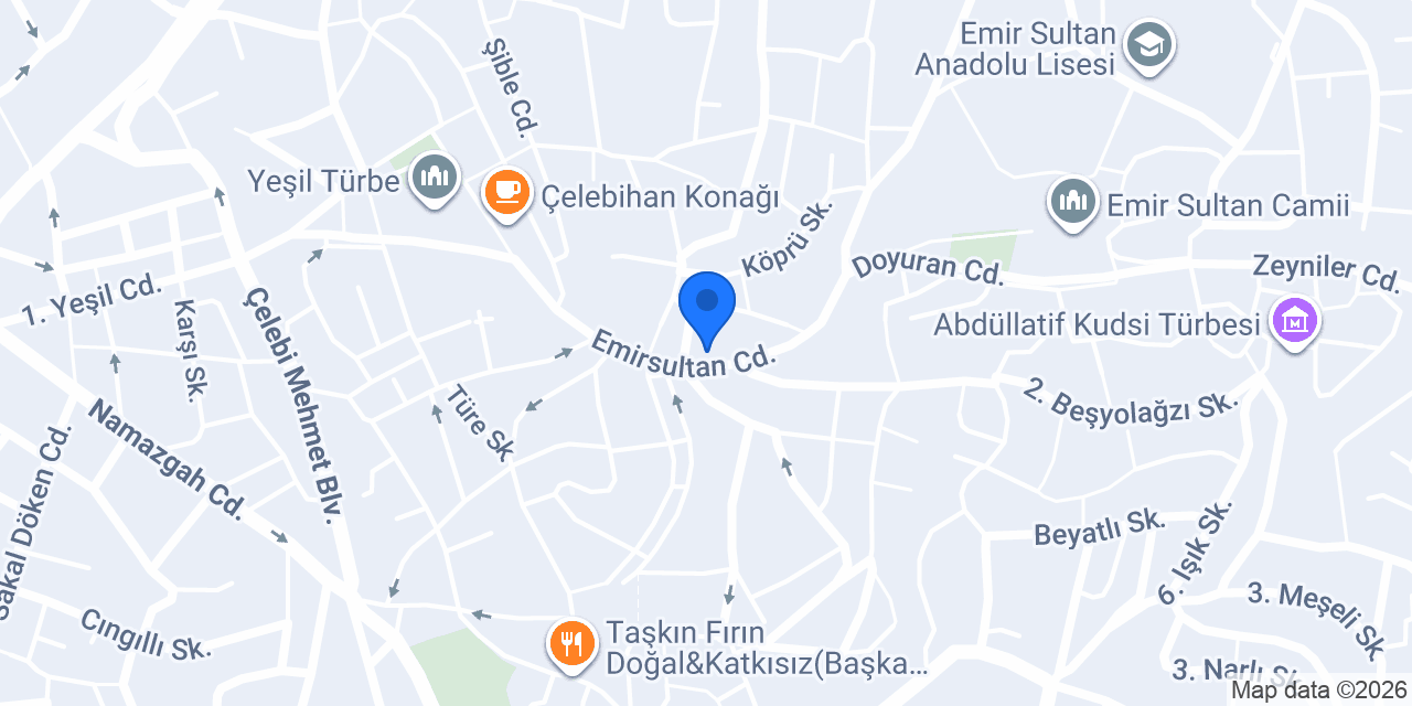 Bursa Şible Sigorta konumu