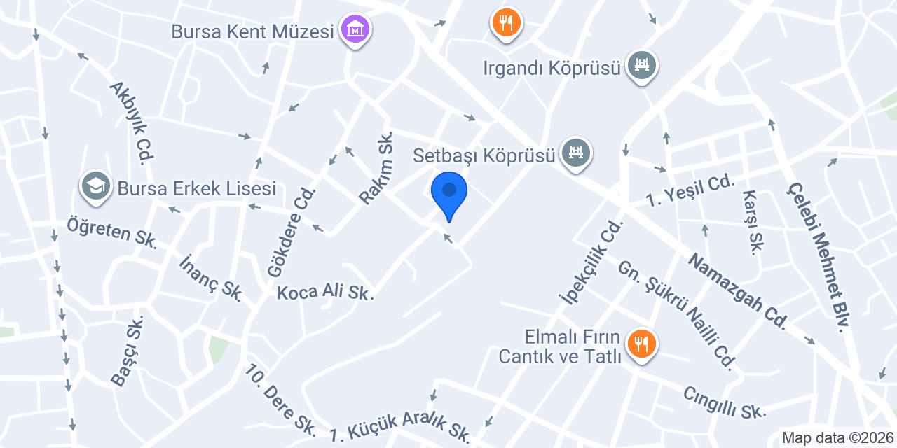 Andaç Atabey Kitap & Cafe konumu