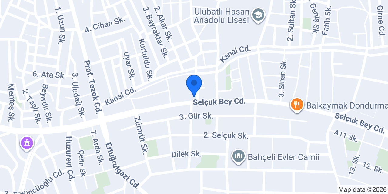 Mesken Emlak konumu