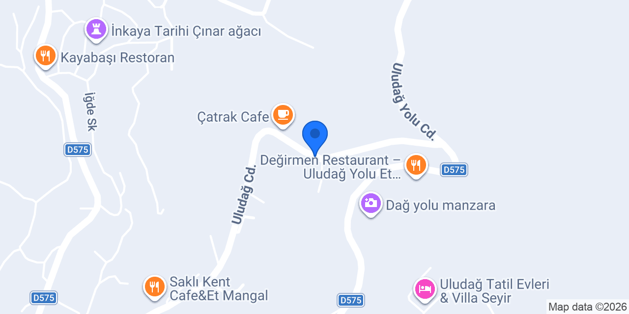 Gönül Dağı Davet Bursa konumu