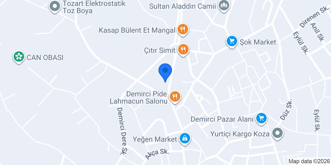 3D Maket konumu