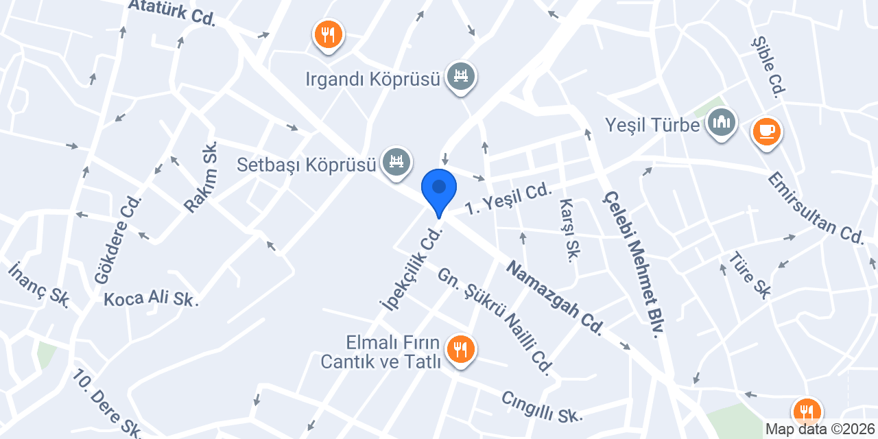 Burak Sürücü Kursu konumu