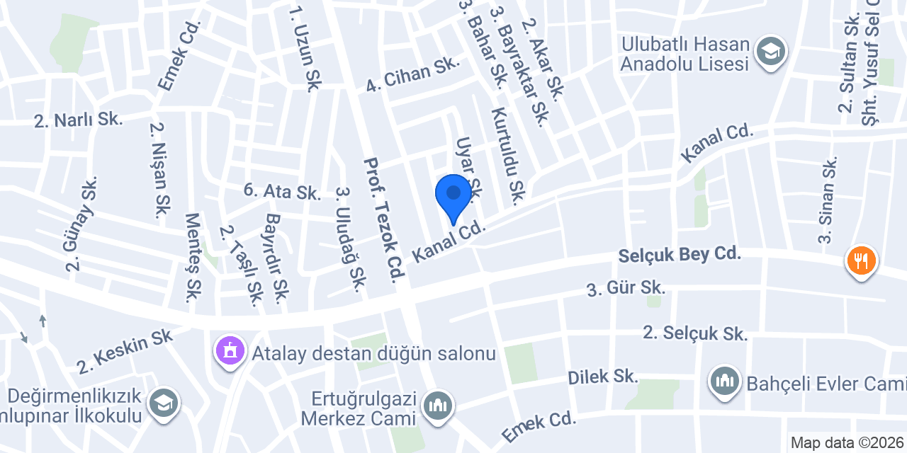 Kardelen Doğalgaz konumu