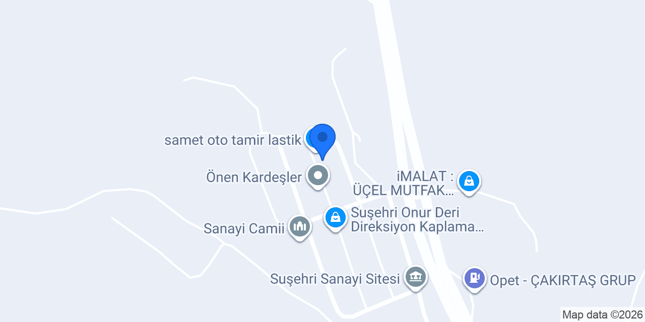 Tokatlı Oto Makas konumu