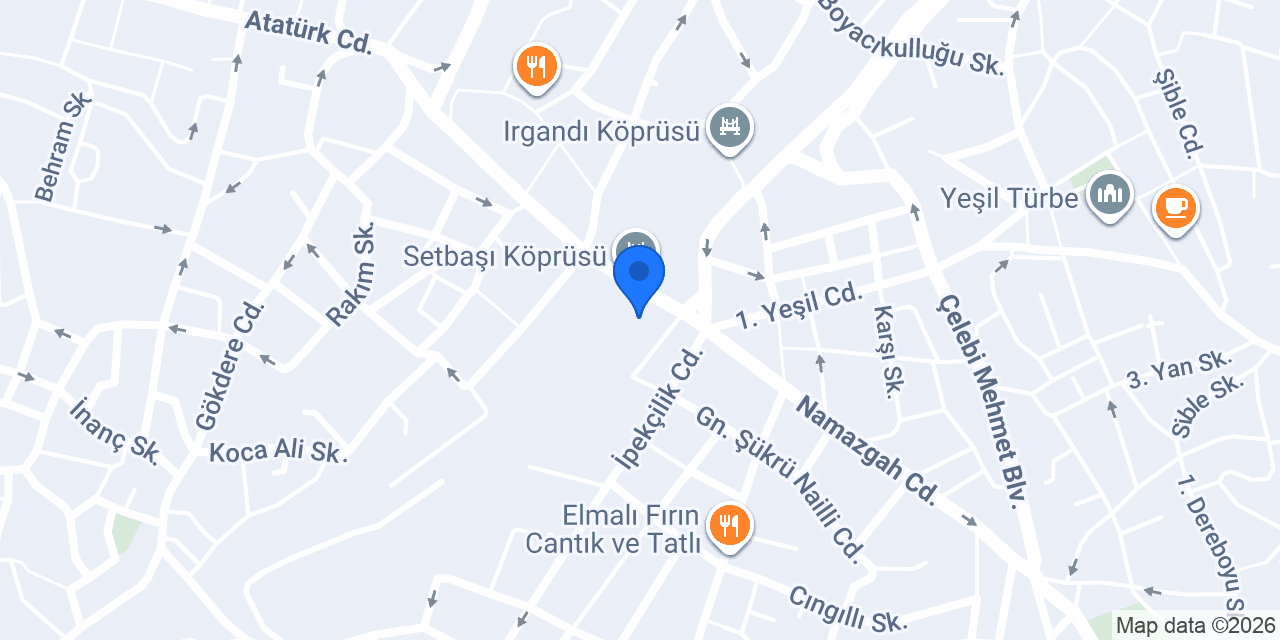 Mahfel Lounge konumu